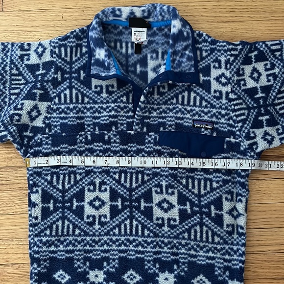 Patagonia Synchilla® Snap-T® Pullover Fischer: Classic Navy Mens size XS - Picture 7 of 15